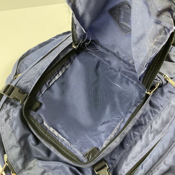Vintage Kelty Redwing Internal Frame Hiking Backpack Blue Padded Straps - Picture 11 of 14